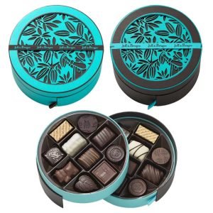 Boîte ronde bleue 250 g