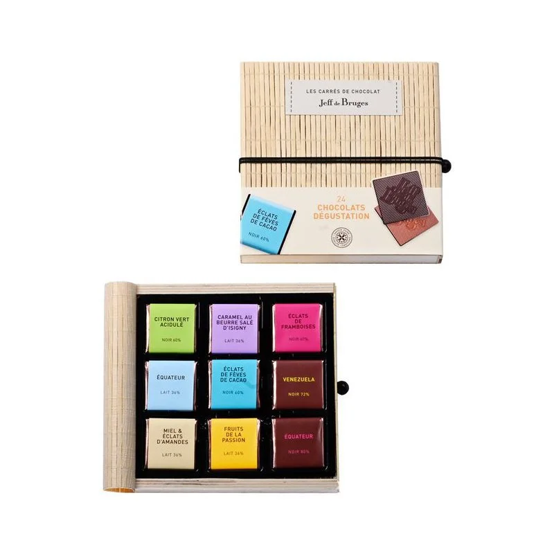 boîte macao dégustation chocolat