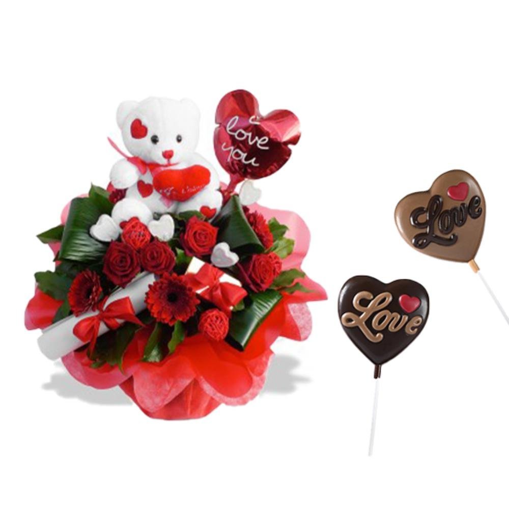 Bouquet Saint-Valentin Enchanteur
